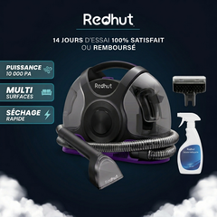 Shampouineuse avec double réservoir 2300 ml + Détergents Offerts